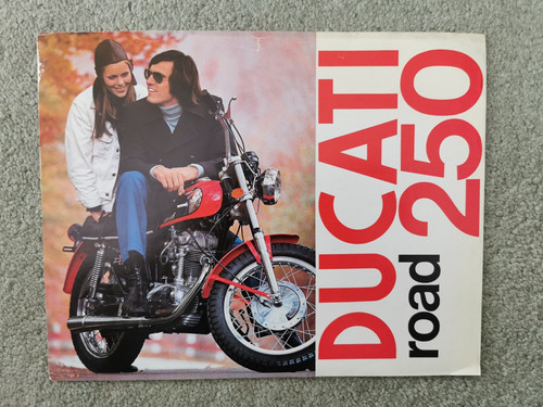 Ducati 250 brochure vendita - brochure,