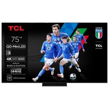 TCL C79K Smart TV 75'' 4K QD-Mini LED Google TV Dolby Vision IQ e Dolby Atmos