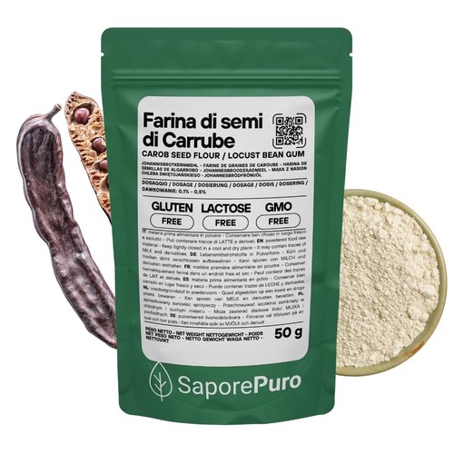 Farina semi carrube - farina, di