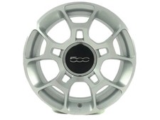 51852047 CERCHI IN LEGA DA 16 POLLICI 4 FORI 6,5JX16H2 ET 35 FIAT 500