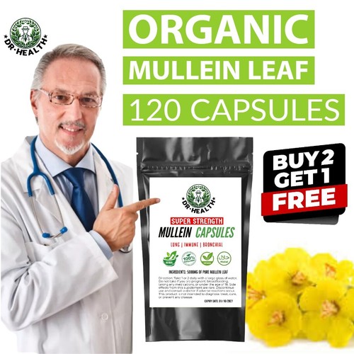 Mullein leaf extract capsules - extract,