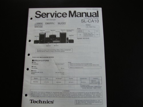 Manuale servizio originale - manuale,
