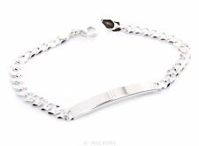 Bracciale Targa uomo argento