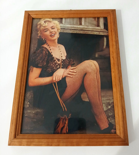 Quadro quadretto foto marylin - foto,