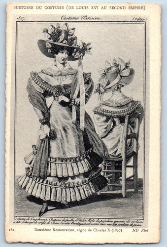Bella donna moda francese