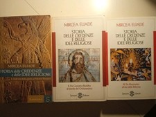 Storia delle credenze  e delle idee religiose- Eliade,MIRCEA - 3 VOLUMI SANSONI
