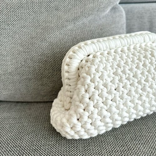 Clutch bag fettuccia - clutch,