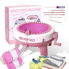 SENTRO Knitting Machines, 40 Needles Knitting Loom Machines, Crochet Knitting...
