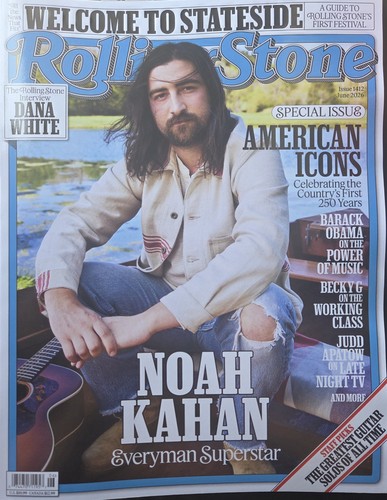 Noah kahan rolling stone mag - stone,