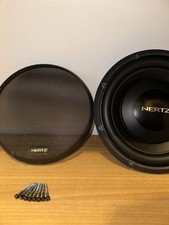 Hertz SUBWOOFER PIATTO MPS 250 S4 Mille PRO 25 cm Altoparlanti Auto Sub 4 Ohm