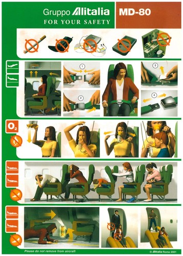 Scheda sicurezza alitalia - sicurezza,