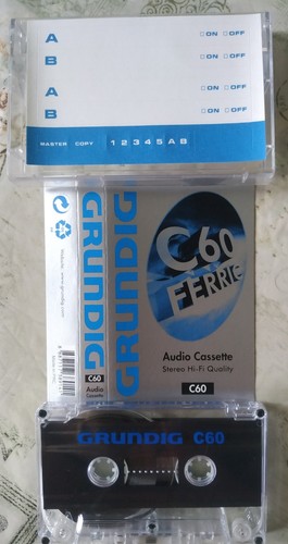 Cassetta grundig ferric c60 - grundig,