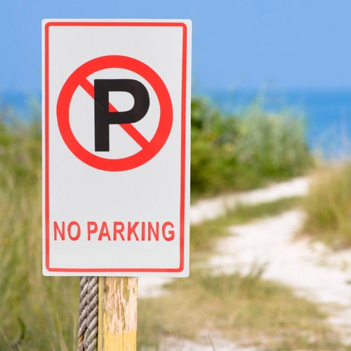 Nessun parcheggio cartello - ,