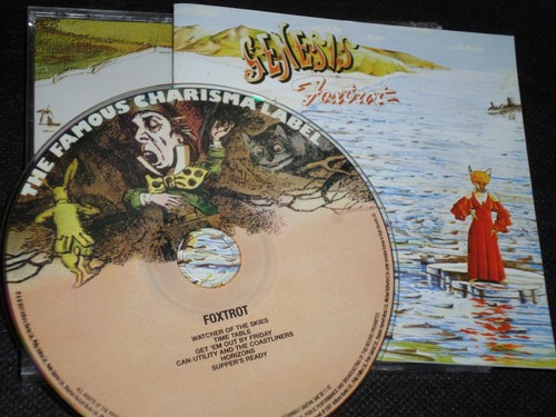 Genesis foxtrot cd album - foxtrot,