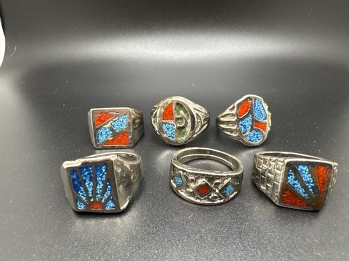 Anello vintage stile sud - anello,