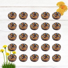  50 pezzi colorati bottoni in