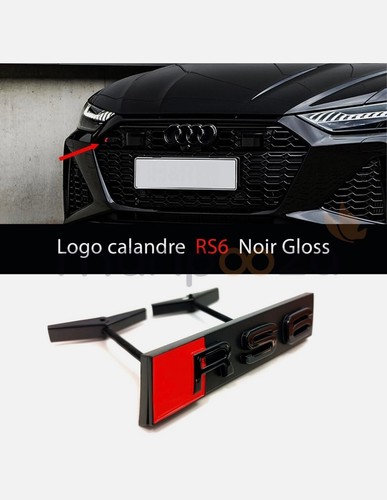 Logo insigne rs6 calandre - logo,