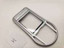 Fascia cover anteriore Nokia 6630 grigio argento ottime condizioni UK3POST