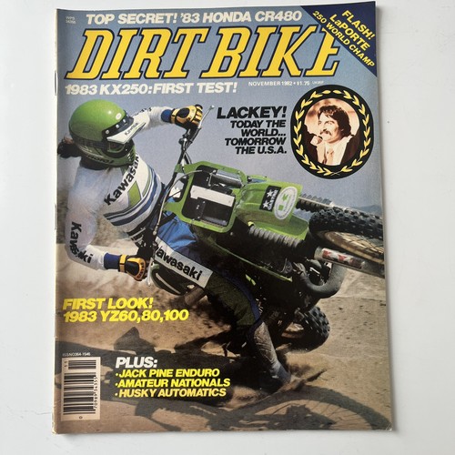 Dirt bike magazine - dirt, nov