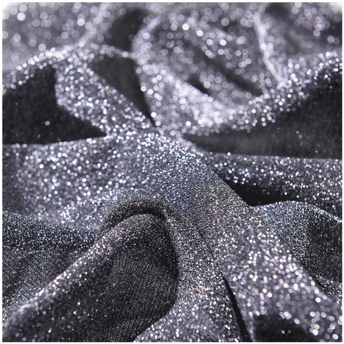 Tessuto glitterato stellato - tessuto,