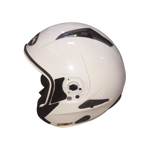 Casco 107 bianco lucido - casco, j-107