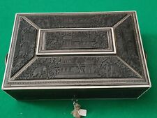 SCRITTOIO DA VIAGGIO ANGLO INDIANO MOSAICO SADELI epoca '800 SADELI MOSAIC 19th