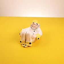 pierrot clown in porcellana sitzendorf deco