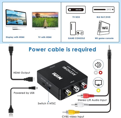 Convertitore rca a hdmi - da, av