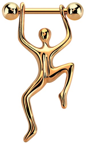Piercing petto gioiello a - al,