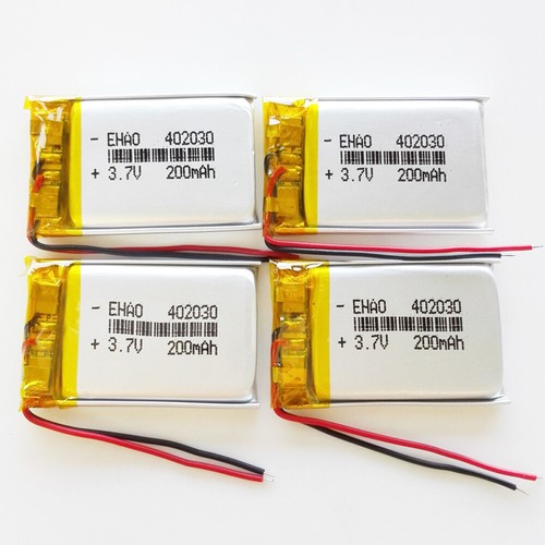 Lotto pezzi 200mah lipo - 3.7v,
