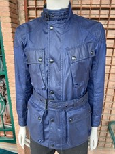 BELSTAFF CIRCUITMASTER COTONE CERATO BLU (INDACO BRILLANTE) 52 ITA 42 UK