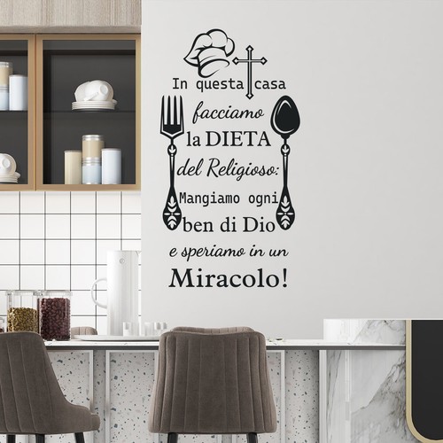 Sticker parete per cucina - parete,