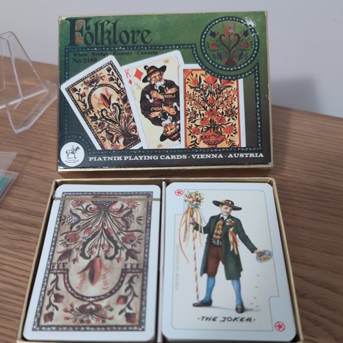 Piatnik folklore playing cards - piatnik,