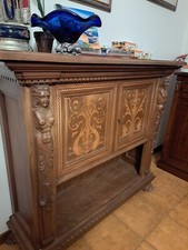 Mobile soggiorno studio noce