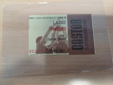 BIGLIETTO CALCIO FOOTBALL TICKET - LAZIO PALERMO 1985-86