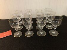 11 Bicchieri da Vino Rossa Modello Mahora IN Cristallo Baccarat ( Costo Un