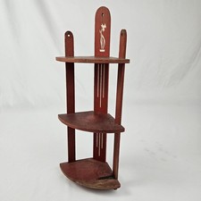 Scaffale angolare vintage art