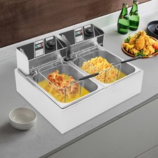 2*6L 2,5KW+2,5KW Friggitrice