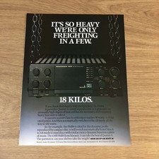 GRAM94 MAGAZINE ADVERT 11X8 THE NEW PM84 AMPLIFIER BY MARANTZ