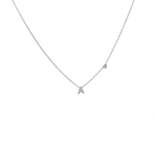 Collana donna con iniziale - collana,