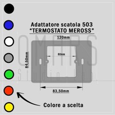 1x Cornice adattatore placca