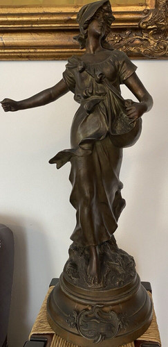 Scultura firmata auguste - scultura,