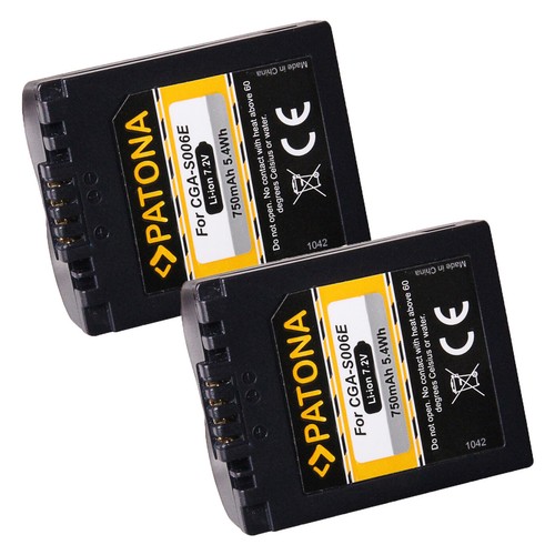 Batteria patona 2v 750mah - 2x,