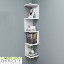 Libreria angolare moderna da