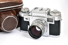 Fotocamera Vintage Contax IIIa + Zeiss-Opton Sonnar 50mm 1:1.5 (anno 1953)