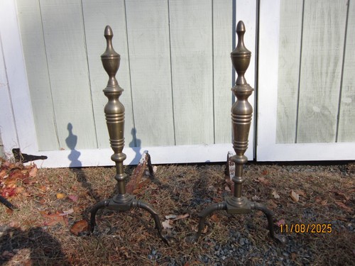 Set andirons vintage - set,