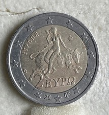 Moneta 2. € Grecia Del 2002