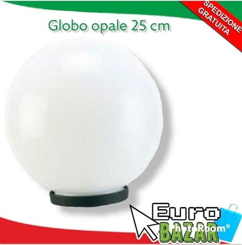 Sfera globo opale 25cm - sfera,
