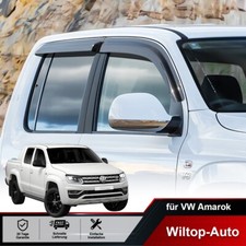 Per VW Amarok 2009-2022 Deflettori Antivento Adesivi Antipioggia DE