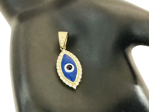 14k ciondolo malocchio oro - ,